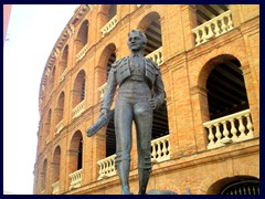 Matador statue, Plaza del Toros.